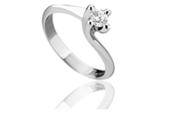 Ring Gianni Carità Woman in Gold Diamante 0.39 Ct FM276/39GS - FM276/39GS